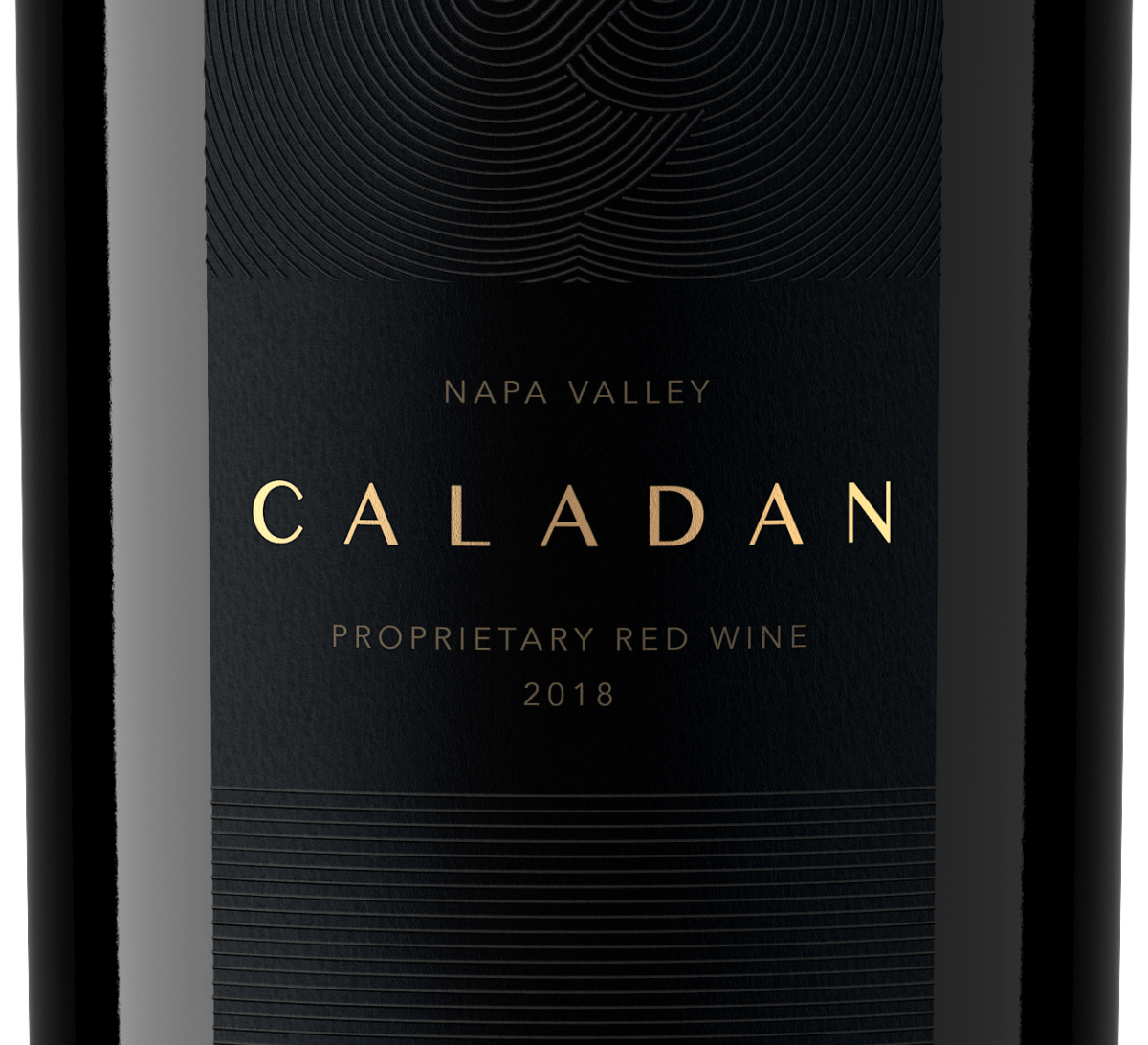 2018 Caladan Proprietary Red wine bottle