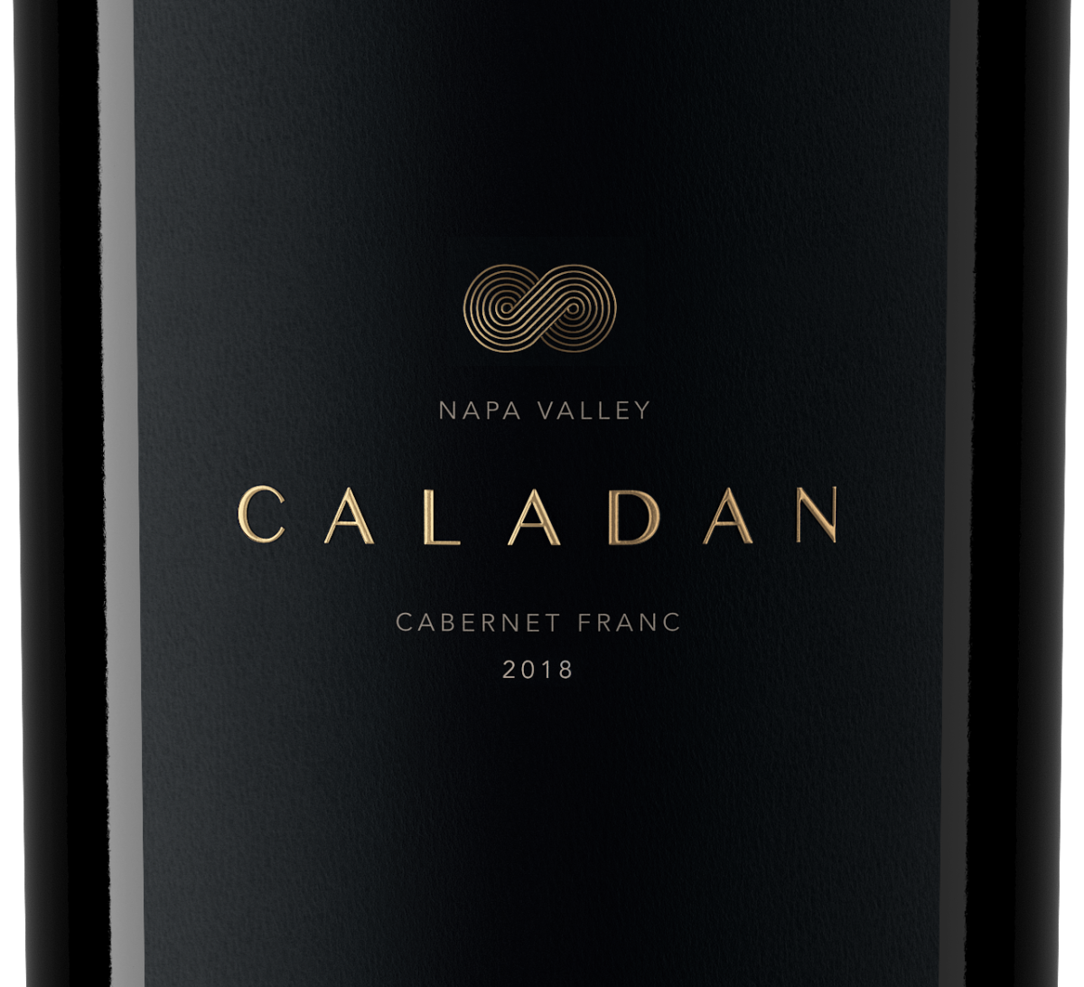 2018 Caladan Cabernet Franc wine bottle